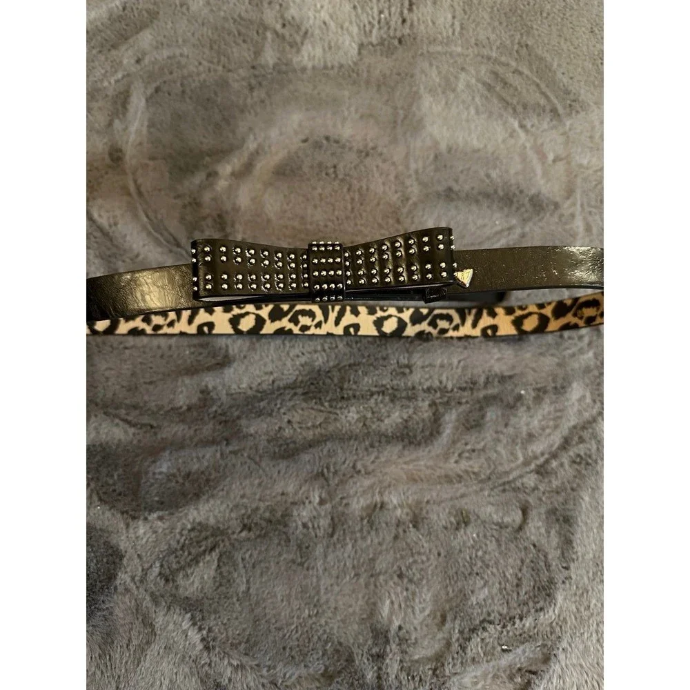 Betsey Johnson bow belt